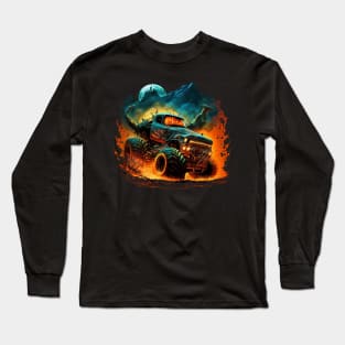 Monster Truck from Hell Long Sleeve T-Shirt